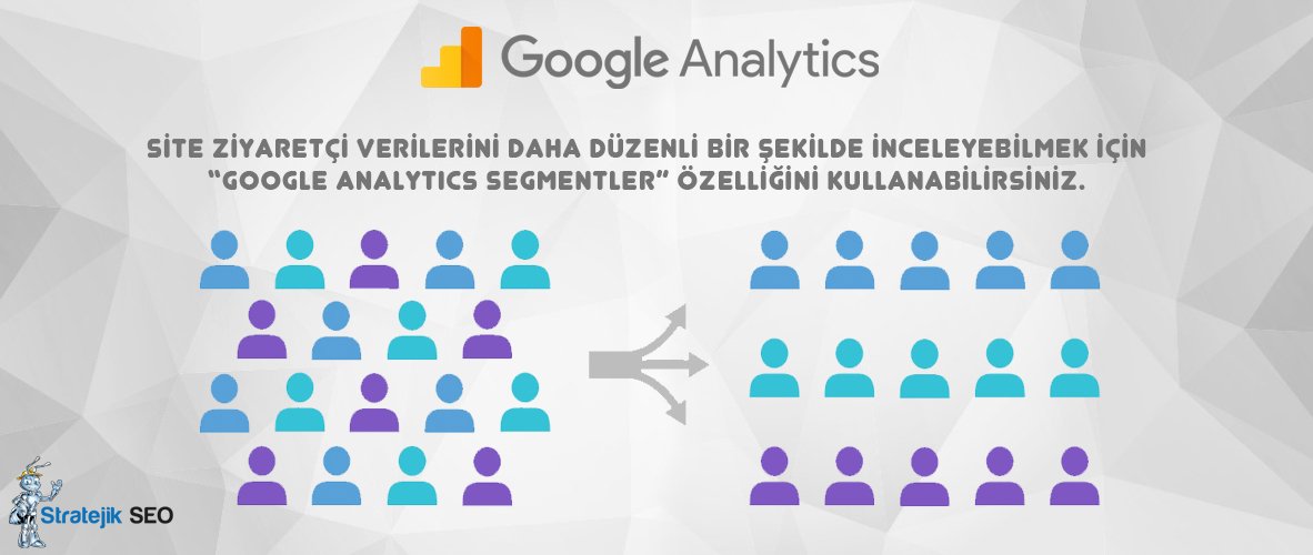 Google Analytics Kullanım Rehberi - Gelişmiş Segmentlerin Kullanımı