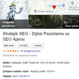 SEO Testi 2 - SEO Bilginizi Ölçün !