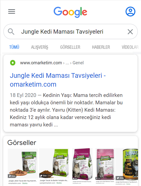 OMARKETİM SEO Başarı Hikayesi