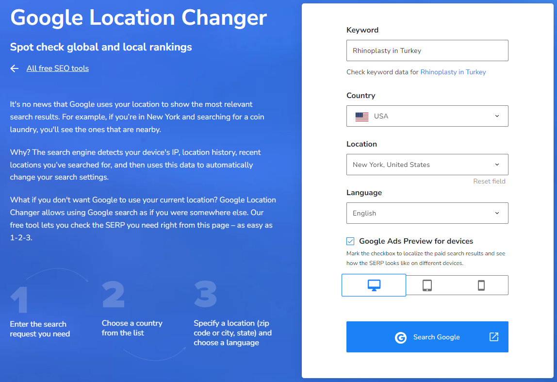 google-location-changer