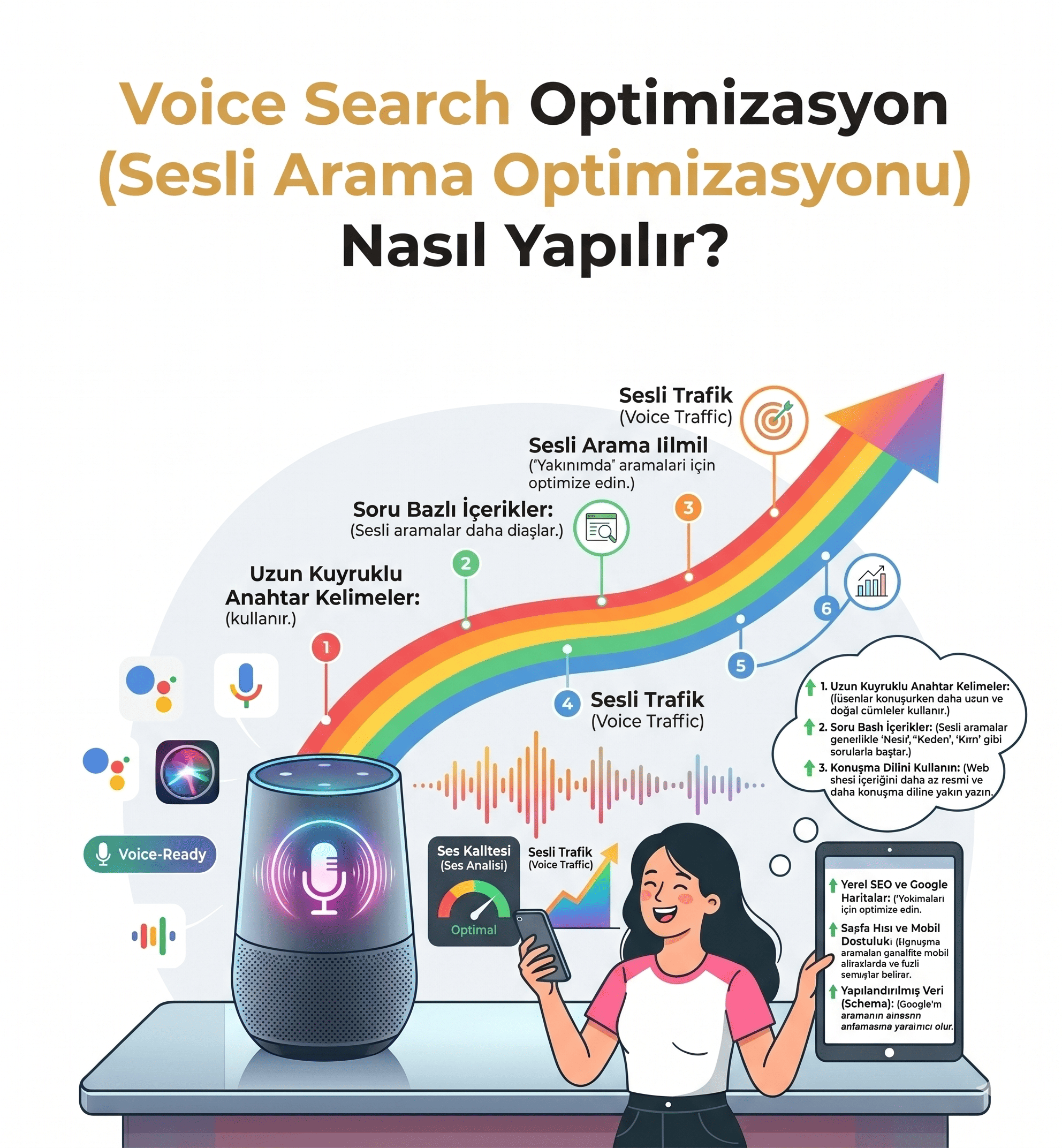 Voice Search Optimizasyon (Sesli Arama Optimizasyonu) Nasıl Yapılır?