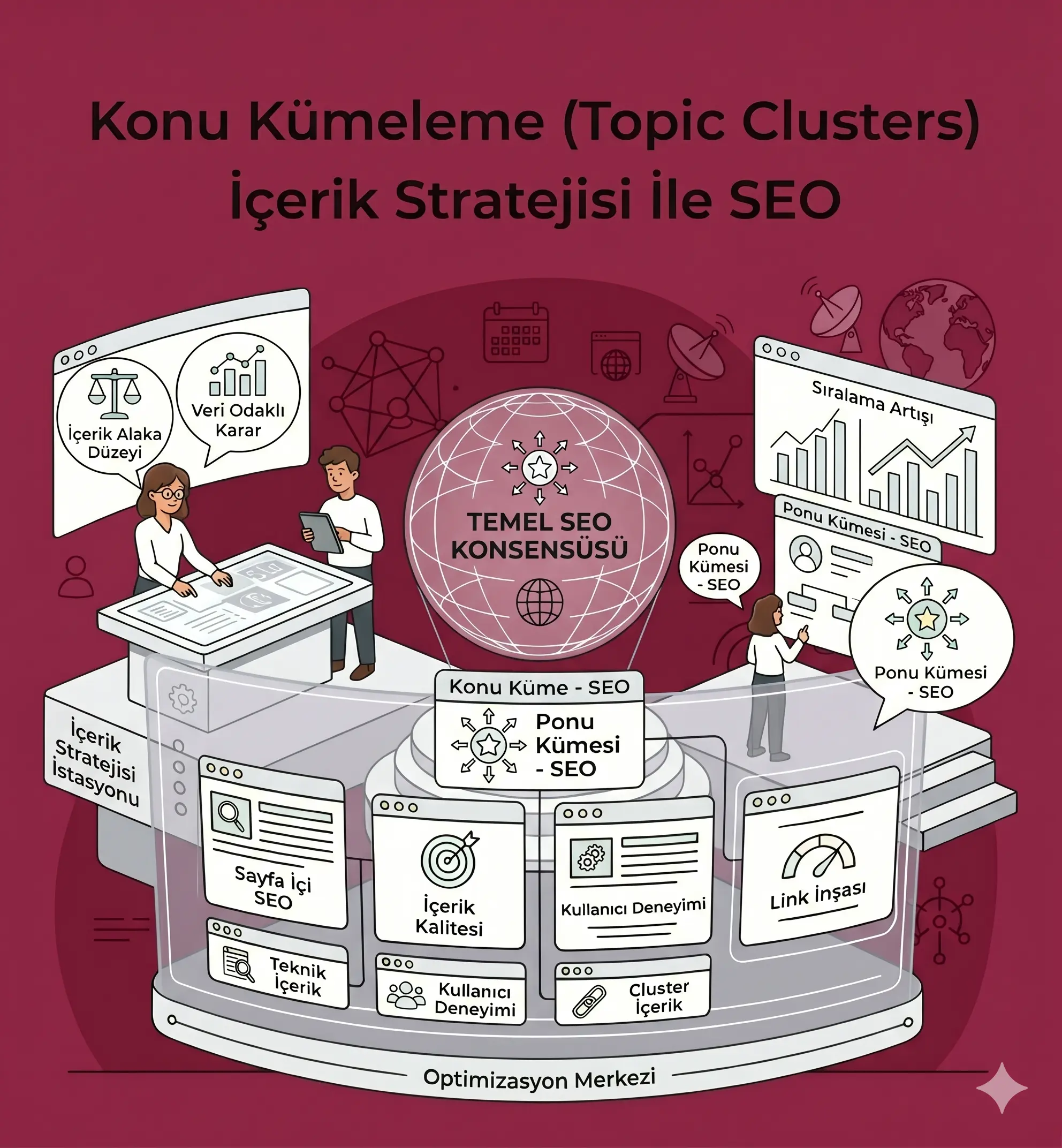 Konu Kümeleme (Topic Clusters) İçerik Stratejisi İle SEO