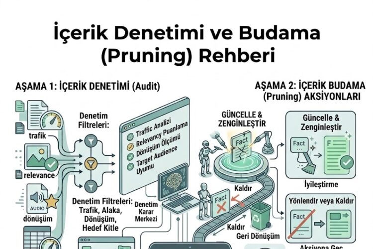 İçerik Denetimi ve Pruning (İçerik Budama) Nedir? Nasıl Yapılır İçerik Denetimi ve Pruning (İçerik Budama) Nedir? Nasıl Yapılır